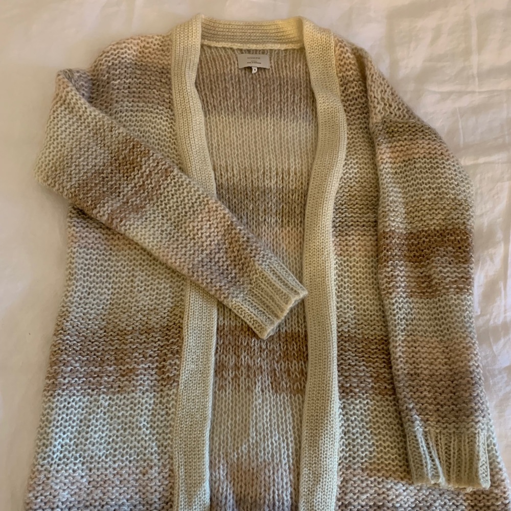 Wool cardigan